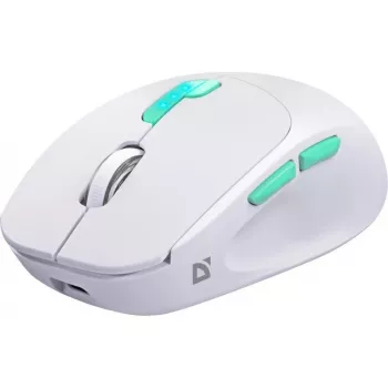 Hiiri Defender NITTA MM-307 RF+BT OPTINEN 1600dpi 6T VALKOINEN