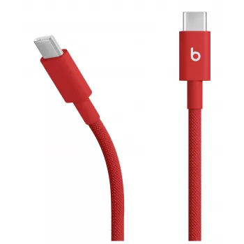 Apple USB-C - kudottu kaapeli – Rapid Red – kaapeli – digitaali/data (MDGF4ZM/A)