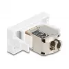 Verkko RJ45-moduuli DELOCK 90904 Cat.6A LED-valolla Keystone-paneeleihin ja patch-paneeleihin