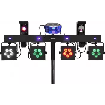 LED-valosarja EUROLITE KLS Scan Pro Next FX kompakti muotoilu RGBW