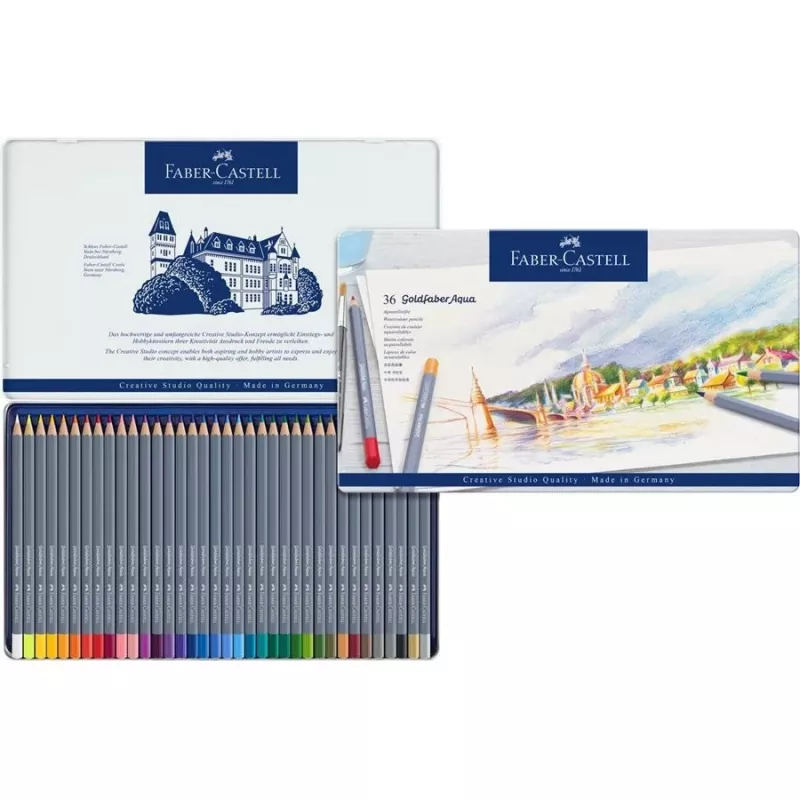 Värikynät Faber-Castell Goldfaber Aqua 36 kpl