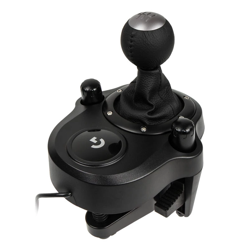 Logitech G Driving Force -vaihdekeppi musta USB Special analoginen / digitaalinen PC, PlayStation 4, Xbox One