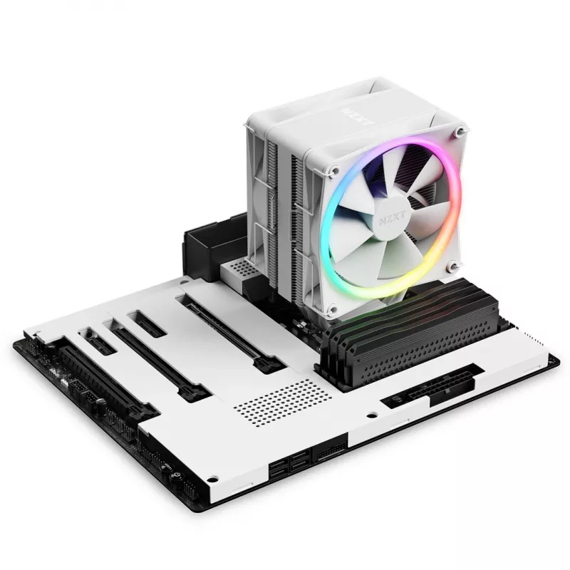 NZXT T120 RGB -prosessorituuletin 12 cm valkoinen 1 kpl