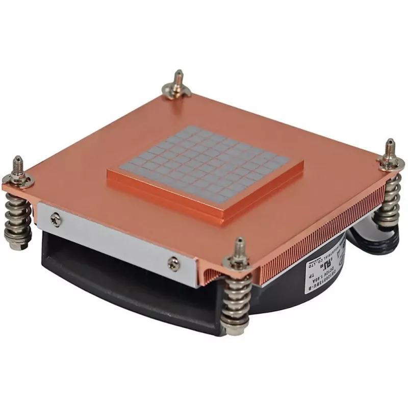 Inter-tech 88885583 palvelin musta