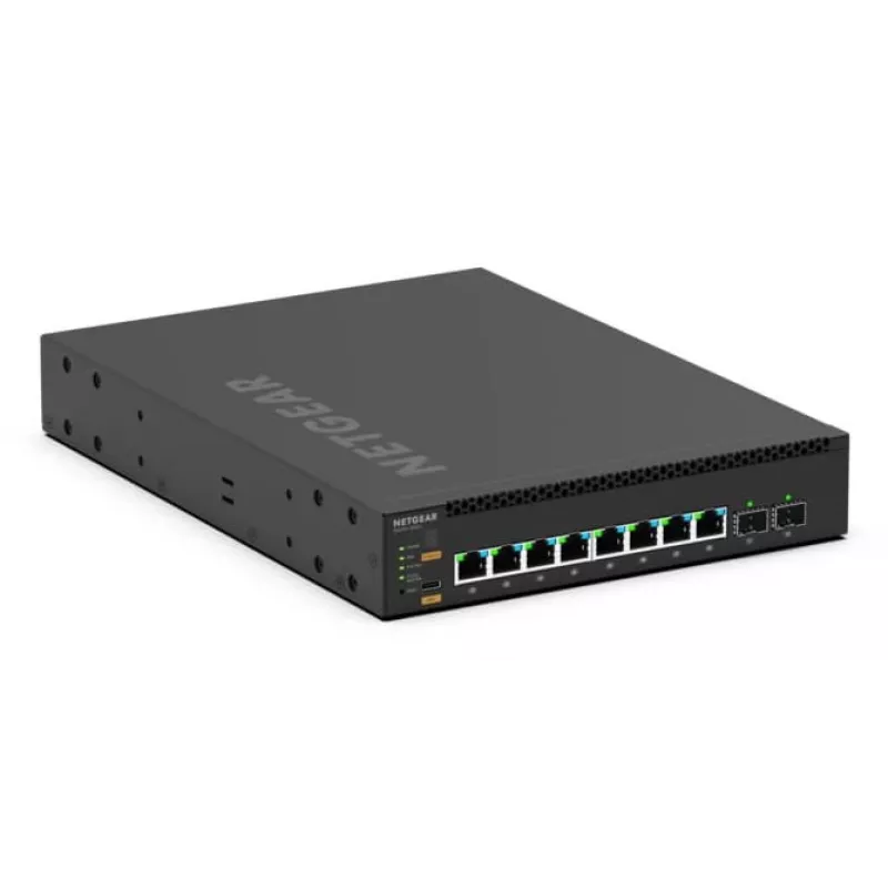 NETGEAR MSM4310 hallittava L3 2.5G Ethernet (100/1000/2500) Power over Ethernet (PoE) 1U musta