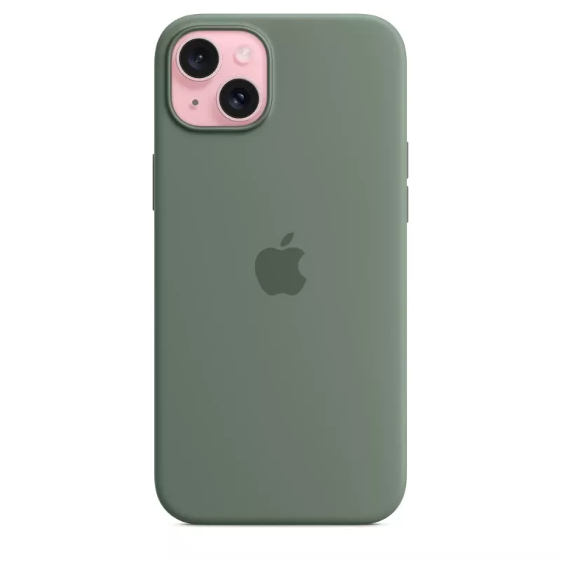 Apple iPhone 15 Plus silikonikotelo MagSafe-yhteensopiva - Cypress