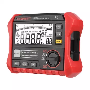 Habotest HT2302 digitaalinen maadoitusvastusmittari