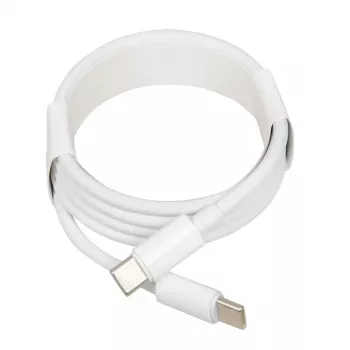 USB-laturi IBOX ILUC42W 42W (max. 33W), 1×USB-C PD3.0, 1×USB-A QC3.0, 100–240V, valkoinen
