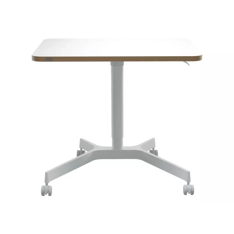 Tietokonepöytälevy Leitz 65360001 neliö alumiini valkoinen 600x800x750mm
