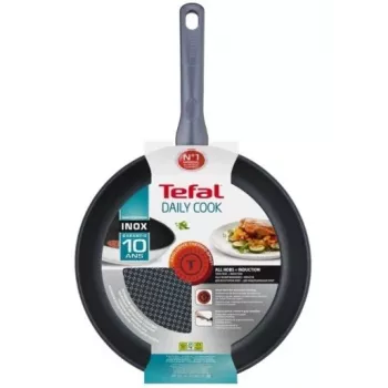 Yleispaistinpannu Tefal Daily Cook G7300655 ruostumaton teräs 28 cm, yksittäinen bakeliittikahva, titaanipinnoite sisällä