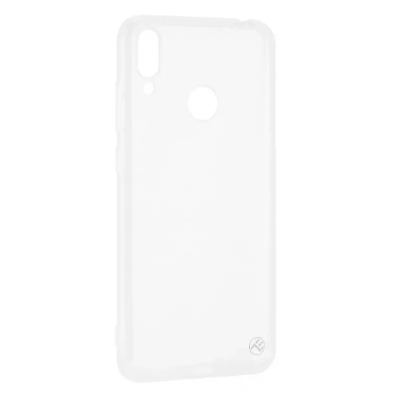 Silikonikotelo Huawei Y9 2019, Tellur, läpinäkyvä