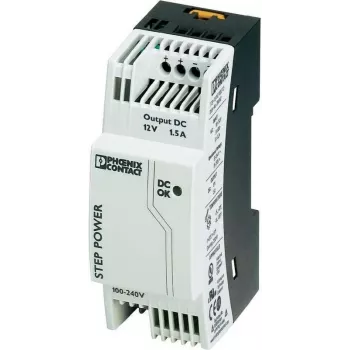 Phoenix STEP-PS/1AC/12DC/1.5 virtalähde 18 W musta - valkoinen (2868567)