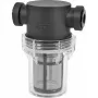 Alphacool ES Big Inline hiukkassuodatin 2x G1/4 IG, musta/läpinäkyvä (29145)
