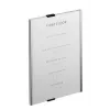 Durable infokyltti akryyli alumiini hopea 4806-23