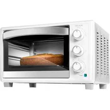 Cecotec pieni uuni | Bake&Toast 2300 valkoinen | 23 L | 1500 W | valkoinen