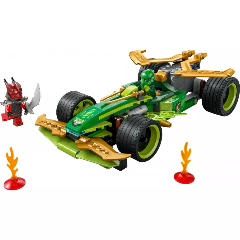 LEGO-rakennussarja NINJAGO Lloyds Action Speedster 71828, 181 osaa, 2 minihahmoa, ikä 7+