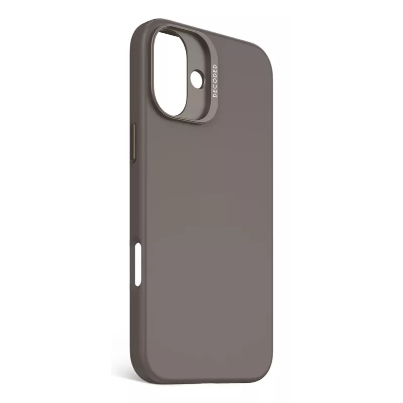 Kuori Decoded silikonikotelo iPhone 16 Plus 17 cm musta