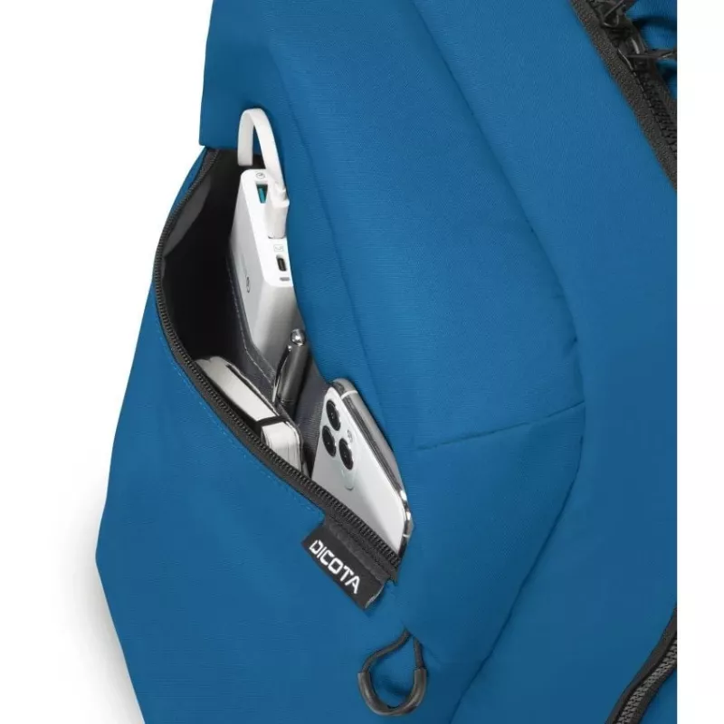 Vapaa-ajan reppu DICOTA D32160-RPET sininen polyesteri Urban 440 mm