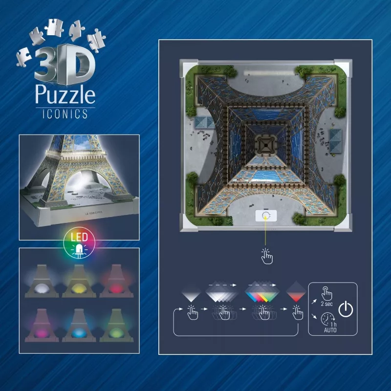 3D-palapeli Eiffel-torni