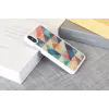 iKins suojakotelo iPhone XS/S Mosaik valkoinen
