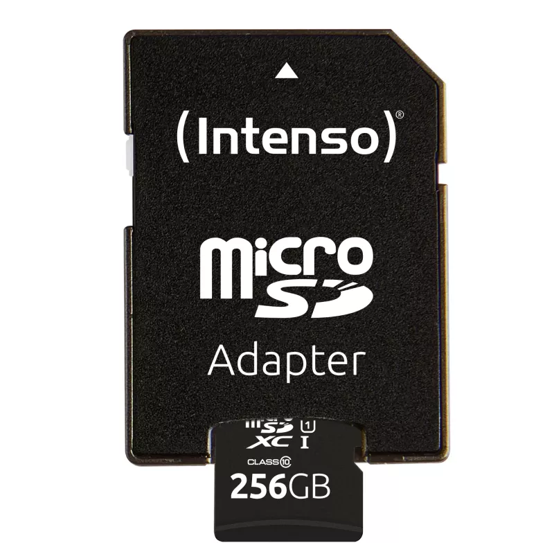 Flash-muisti Intenso 256 GB UHS-I microSD Performance Class 10