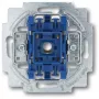 Yksinapainen kytkinmoduuli Busch-Jaeger 2020 US-206, 1P, 10 A, 250 V, sininen metallic, 71×71×25 mm