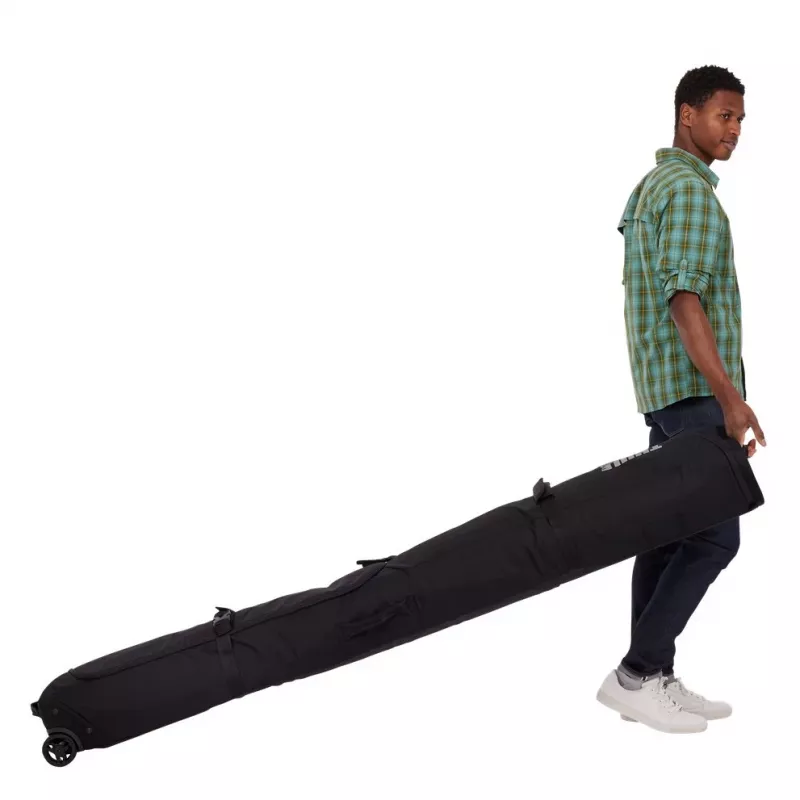 Thule 5162 Roundtrip pyörillä liikkuva suksipussi 192 cm musta