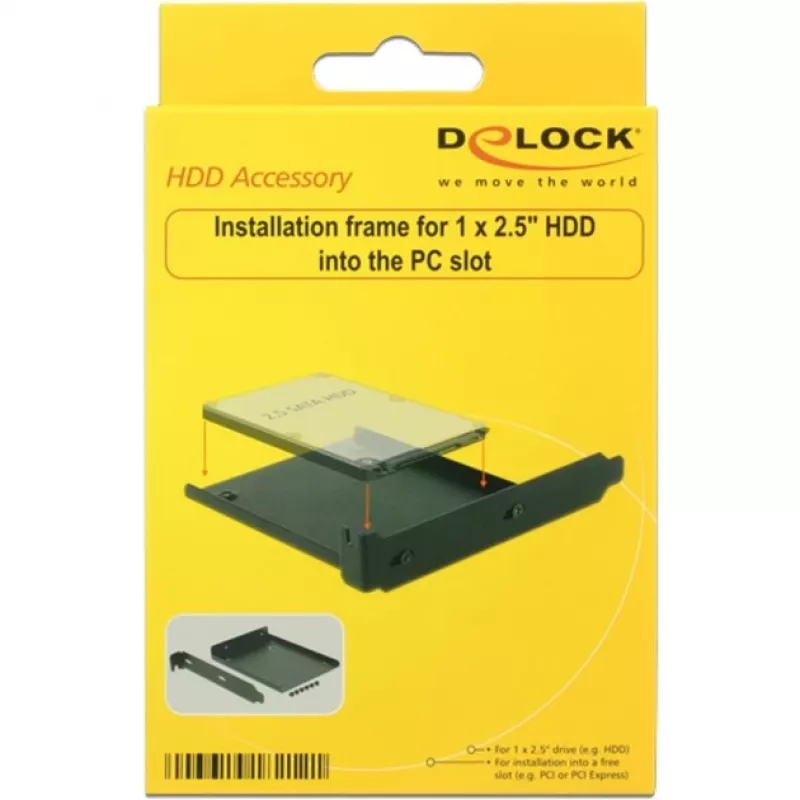HDD-kehikko DeLOCK 18212 yleinen tietokonekotelon osa