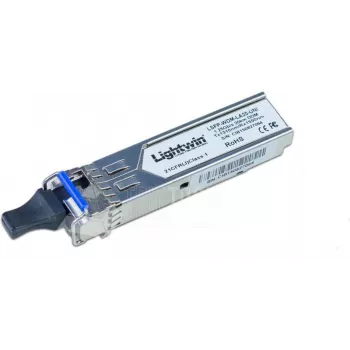 Lightwin WDM SFP 1000Base-LX yksimuotokuitu, 20KM, yleisesti yhteensopivat SFP/XFP (LSFP-WDM-LA20-UNI)