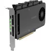 Mobilrahmen-adapterikortti icy dock MB204MP-1B — 4 × M.2 NVMe SSD hot-swap-mobilrahmen