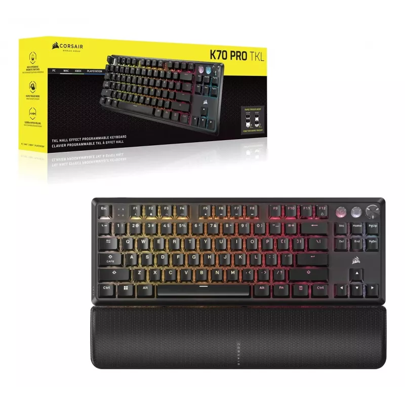 Näppäimistö Corsair K70 Pro TKL, TKL (80%), ISO (DE)