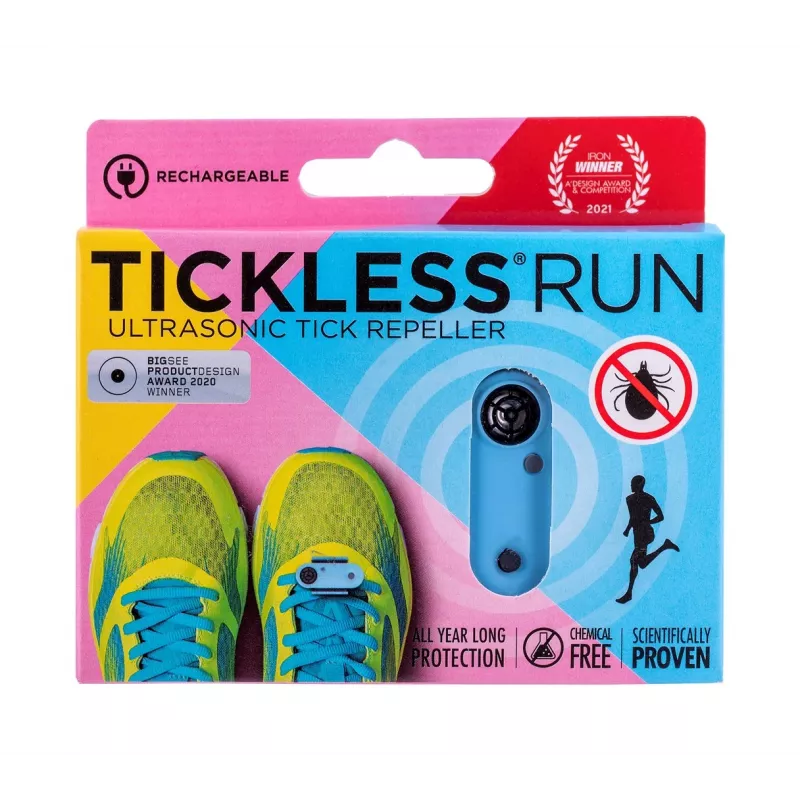 Tickless Run sininen punkinkarkotin ihmisille