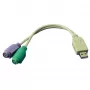 LogiLink sovitin USB - 2x PS/2 AU0004A