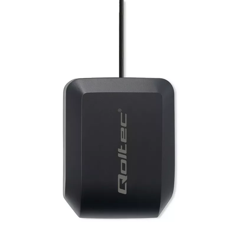 GPS/GLONASS-antenni QOLTEC 28 dBi 50 W SMA-kulmaliittimellä