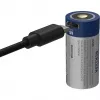 Ansmann 16340 Li-Ion akku 850 mAh 3,6 V micro-USB-tulo 1300-0015