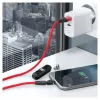 USB-kaapeli RealPower MagneticCharge3 1 m USB A punainen