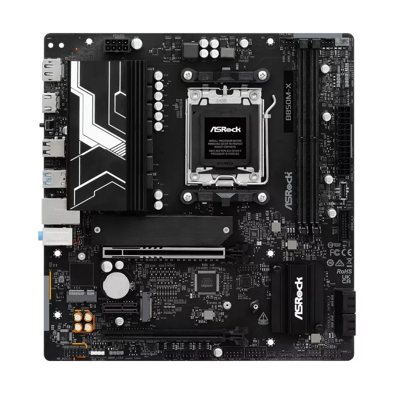 ASRock B850M-X R2.0 AM5 Micro-ATX -emolevy