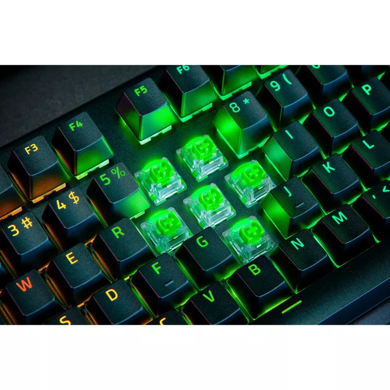 Razer BlackWidow V4 Pro näppäimistö pelikäyttöön USB QWERTZ saksa musta