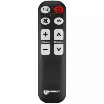Yleiskaukosäädin Geemarc TV-5 isokirjaiminen opetusominaisuudella