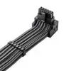 CableMod C-Series Pro -liitäntäkaapeli - variantti B, 16-pin 3x8-pin PCIe, hiilikuitu
