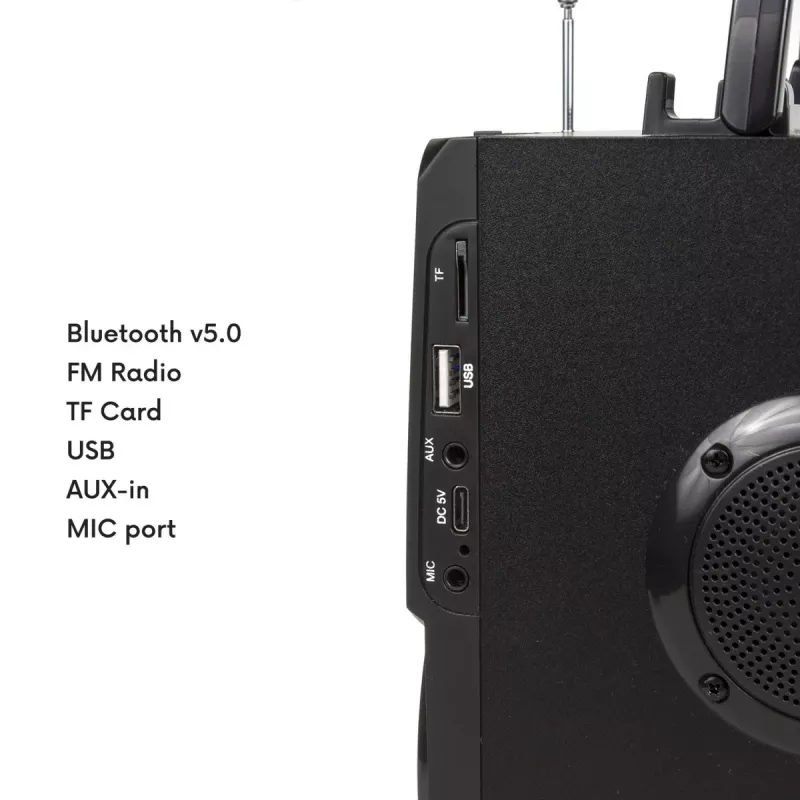 Bluetooth-kaiutin Audiocore AC730, musta