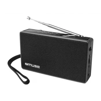 Muse | M-030R | 2-alueinen taskuradio | musta