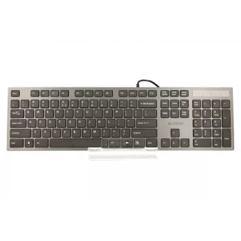 A4Tech KV-300H näppäimistö USB QWERTY musta, harmaa