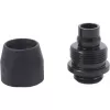 Liitin Alphacool 17638 alumiini messinki musta 1,8 cm 2,4 cm