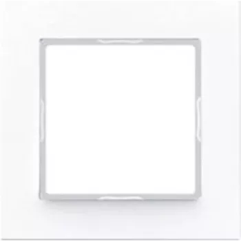Seinäkyttimen peitelevy JUNG AC 581 WW valkoinen, duroplasti, 84×84 mm
