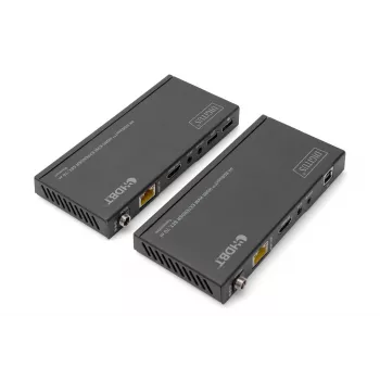 KVM-jatkosarja Digitus 4K HDBaseT HDMI 70 m johdollinen
