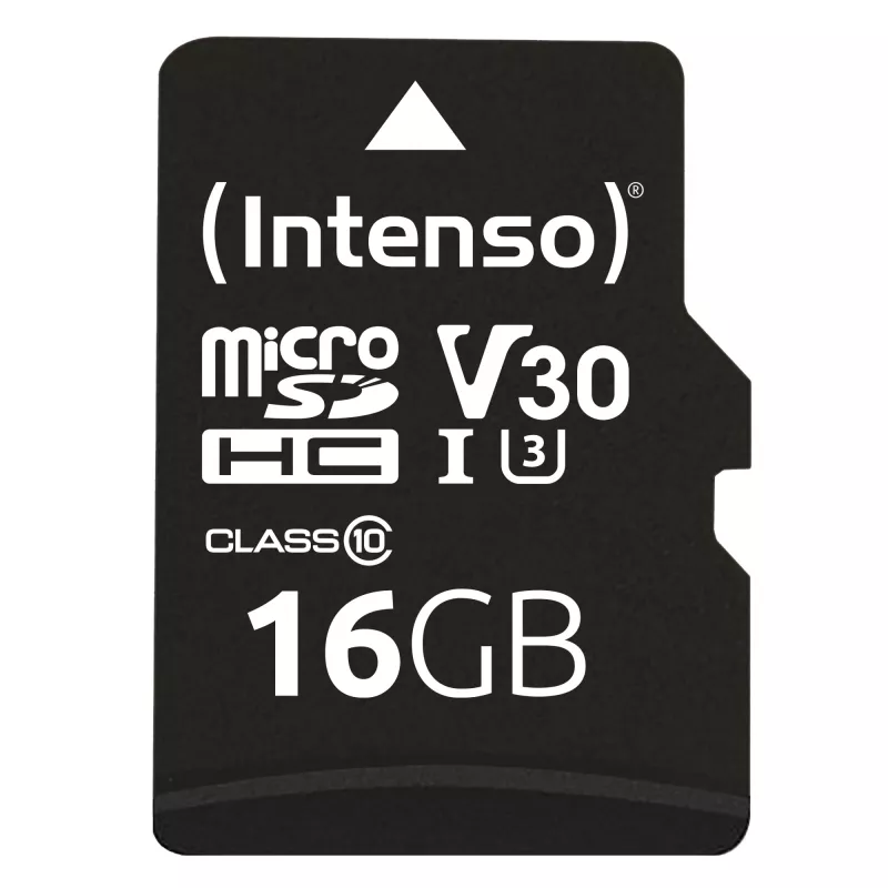 MUISTI MICRO SDHC 16GB C10/W/ADAPTER 3433470 INTENSO
