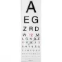 NeXtime kello 3067 Eyesight, 75x25,4 cm, seinäkello, valkoinen/musta