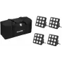 LED-juhlapaneelisarja EUROLITE 20000962 RGB UV — moniväriset LED-paneelit RGB- ja UV-valolla