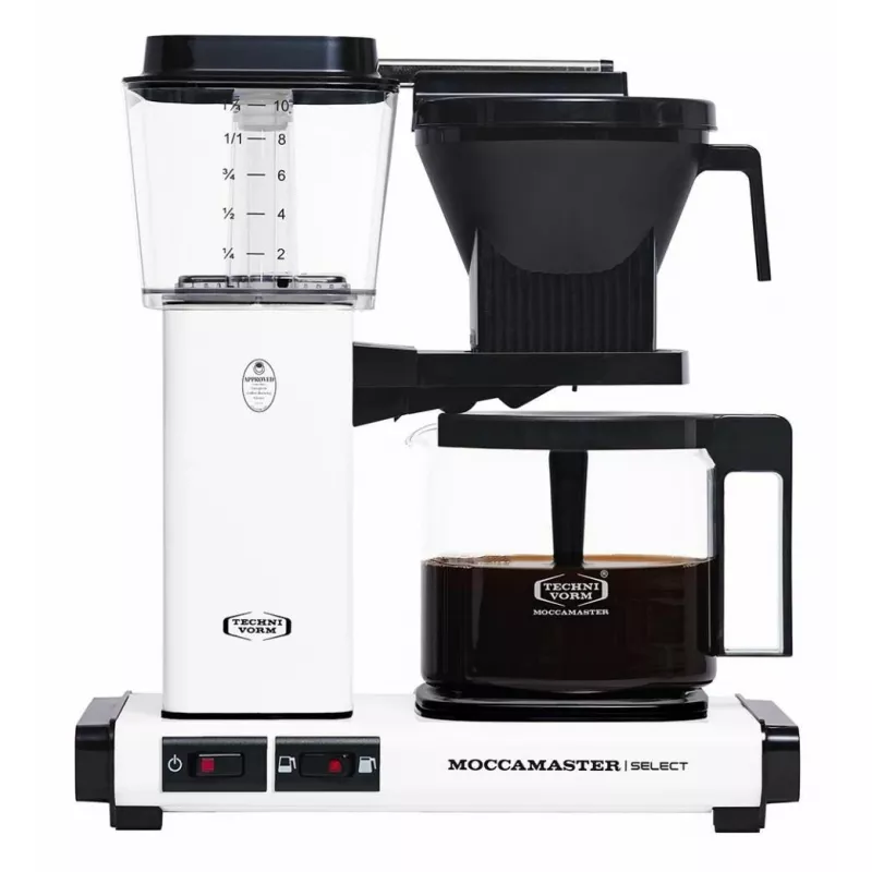 Moccamaster KBG Select kahvinkeitin mattavalkoinen